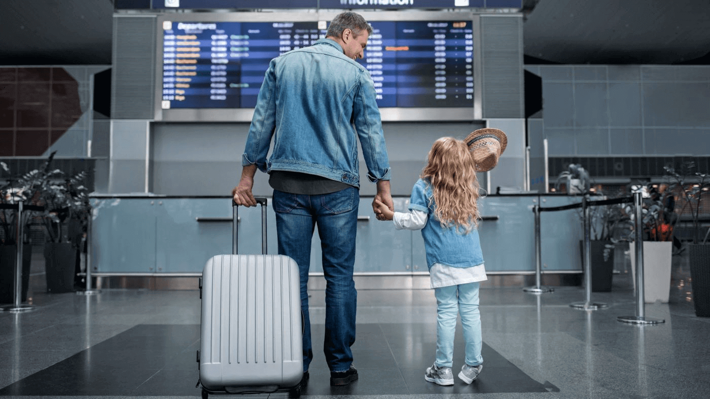 Travel documents for adults and children
