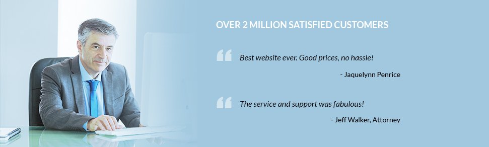 Over 2 Million Satisfied Customers