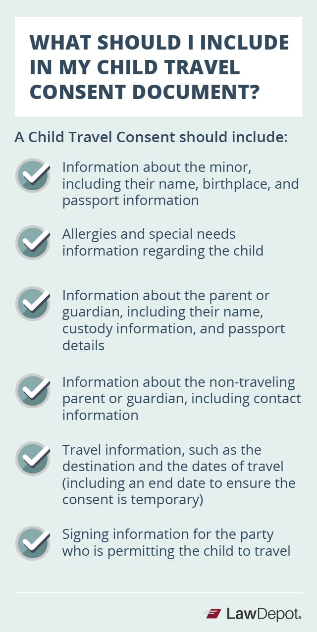 Sample Letter Of Parental Consent To Travel from www.lawdepot.com