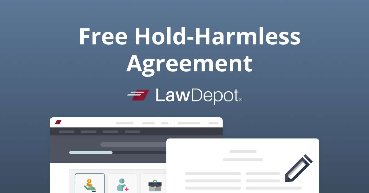 Hold-Harmless (Indemnity) Agreement | LawDepot (US) hold-harmless-indemnity-agreement-lawdepot-us
