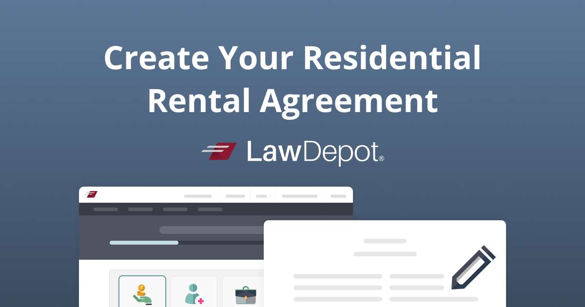 Free Residential Rental Agreement Template LawDepot