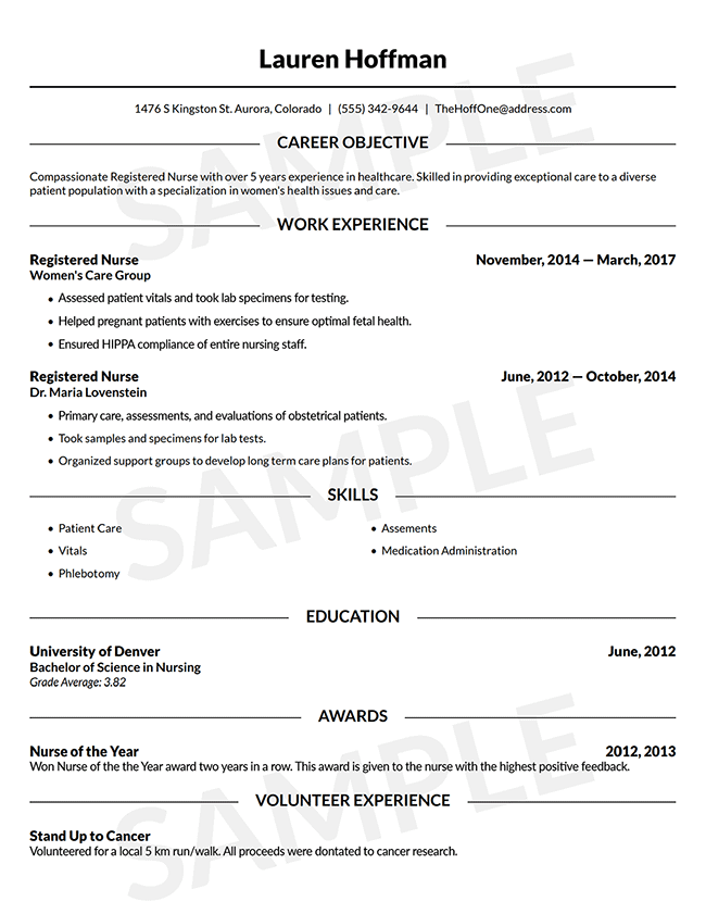 Free To Use Online Resume Builder By Livecareer